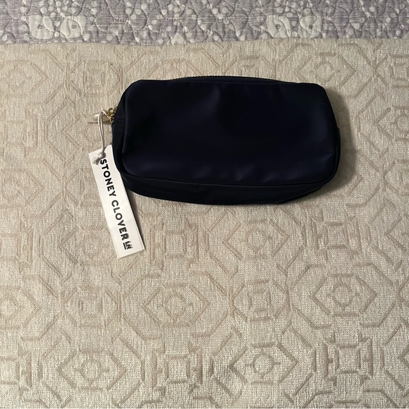 Stoney Clover Lane Navy Classic Small Pouch. NWT. - Picture 1 of 6